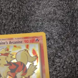 Blaine's Arcanine - 1/132 - Pokemon Gym Challenge 1st Edition Holo Rare Card HP - Image 4