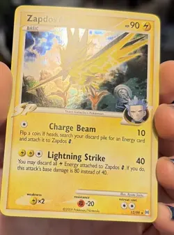 Pokemon TCG Zapdos G Holo Rare Card 12/99 Platinum: Arceus - Image 3