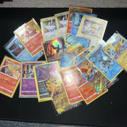 Pokemon Card Collection Lot Full Arts Sir Holos TCG More All NM Legendary Birds - Image 1