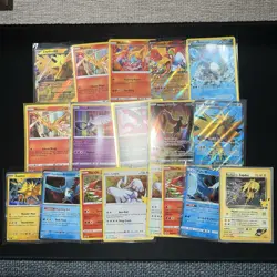 Pokemon Card Collection Lot Full Arts Sir Holos TCG More All NM Legendary Birds - Image 2