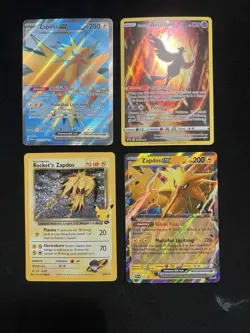 Pokemon Card Collection Lot Full Arts Sir Holos TCG More All NM Legendary Birds - Image 5