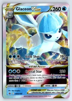 Glaceon VSTAR - SWSH197 -SWSH: Sword & Shield Promo Cards- Holofoil - Image 1