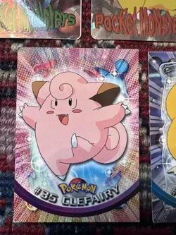 Vtg 90s Vending Machine Pokemon Pocket Monsters Card 8 Cards Lot Pikachu - Image 2