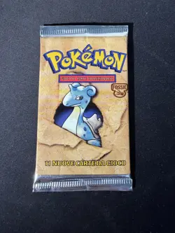 Fossil - Lapras Artwork - Italian Booster Pack Sealed - Pokemon card - Image 1