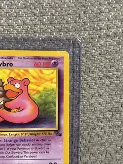 Pokemon TCG Slowbro Fossil 1st Edition Uncommon Card 43/62 LP - Image 3