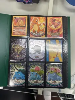 72 pokemon card lot binder collection vintage topps holos shadowless etc C17 - Image 1