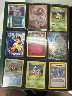 72 pokemon card lot binder collection vintage topps holos shadowless etc C17 - Image 2