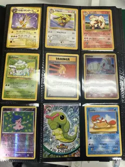 72 pokemon card lot binder collection vintage topps holos shadowless etc C17 - Image 3