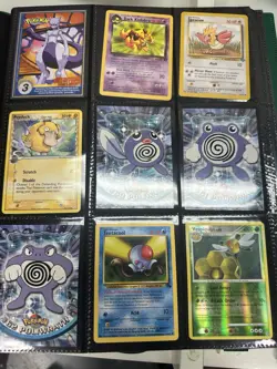 72 pokemon card lot binder collection vintage topps holos shadowless etc C17 - Image 5