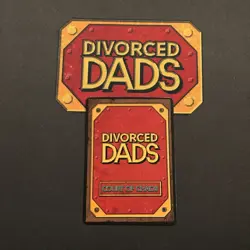 Divorced Dads Court of Chaos - Perfectly Cooked Steak - Discontinued card - Image 2