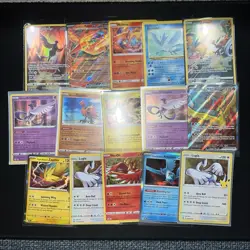 Pokemon Card Collection Lot Full Arts Sir Holos TCG More All NM Legendary Birds - Image 1