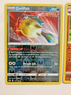 Pokemon Card Lot of 8, Chilling Reign Set, LP - NM - Image 2