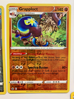 Pokemon Card Lot of 8, Chilling Reign Set, LP - NM - Image 3