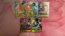 One Piece CCG ST29 Egghead Starter Deck Alternative Art Bundle 11 Cards - Image 3