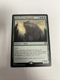 Craterhoof Behemoth Nonfoil Card #0280 MTG LP - Image 1