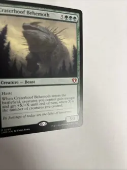 Craterhoof Behemoth Nonfoil Card #0280 MTG LP - Image 2