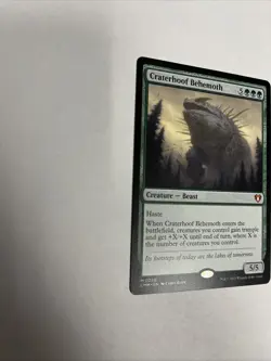 Craterhoof Behemoth Nonfoil Card #0280 MTG LP - Image 5