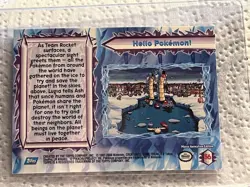 Pokemon 2000 Movie Animation Edition - Holo Foil card 56 Hello Pokemon - Image 2