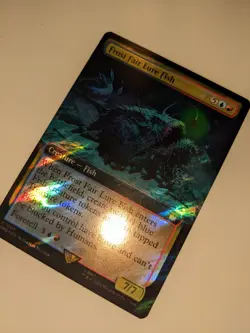 MTG - Frost Fair Lure Fish (Extended Art Surge Foil) NM/M Condition - Image 3