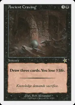 Ancient Craving Starter 1999 LP MTG - Image 1