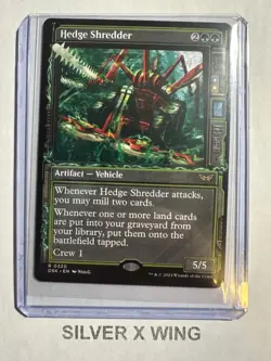 Hedge Shredder (Showcase) x1, MTG, Duskmourn: House of Horror, DSK, NM - Image 1