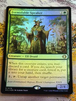 Formidable Speaker - Foil Lorwyn Eclipsed MTG - Image 1