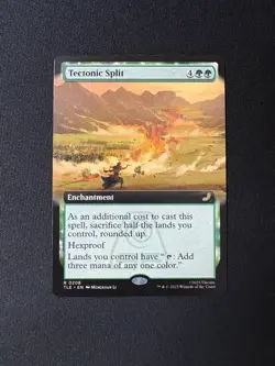 2025 MTG Avatar The Last Airbender Tectonic Split Extended Art #208 - Image 1