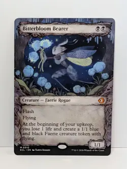 Bitterbloom Bearer - SHOWCASE - MTG Lorwyn Eclipsed ECL - Mythic - NM - Image 1