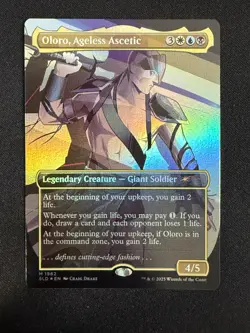 Oloro, Ageless Ascetic (BORDERLESS FOIL) - Secret Lair Magic - Image 1