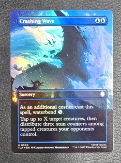 Foil Crashing Wave (Borderless) U Avatar: The Last Airbender 300 NM - Image 1