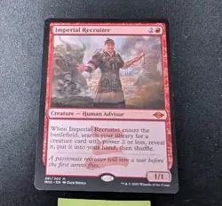 Magic The Gathering MTG IMPERIAL RECRUITER Modern Horizons 2 LP Lightly Played - Image 1