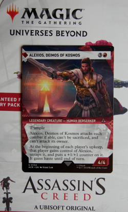 MTG ACR: Alexios, Deimos of Kosmos (Legendary Creature) Showcase Uncommon 0134 - Image 1