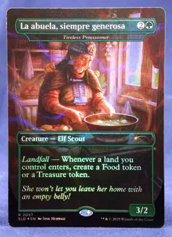 Tireless Provisioner-MTG-✨FOIL Secret Lair SLD - NM -La abuela, siempre generosa - Image 1