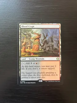 NM Blood Crypt, MTG, Lorwyn Eclipsed, Magic the Gathering, 262 - Image 1