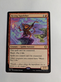 Hexing Squelcher #145 Regular Lorwyn Eclipsed Magic the Gathering MtG - Image 1
