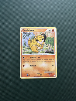 Pokemon TCG Sandshrew 79/123 HeartGold & SoulSilver Regular Common - Image 1