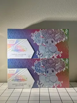 Pokemon Prismatic Evolutions Super Premium Collection SPC Factory Sealed (x2) - Image 1