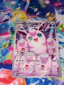 Wigglytuff - Pokemon Phantasmal Flames - Illustration Rare HoloFoil #105/094 - Image 1