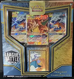 Pokemon Sun & Moon Unbroken Bonds Reshiram & Charizard GX League Battle Deck - Image 1
