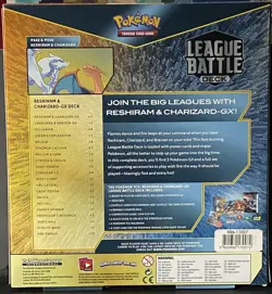 Pokemon Sun & Moon Unbroken Bonds Reshiram & Charizard GX League Battle Deck - Image 3