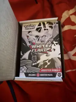 Pokemon TCG Scarlet & Violet White Flare Booster Bundle Factory Sealed - Image 3