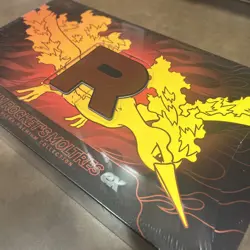 SEALED Pokemon Team Rocket’s Moltres Ultimate Premium Collection Box New - Image 4