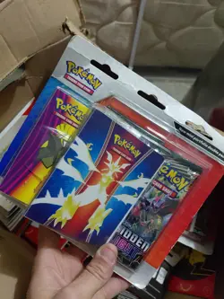 Pokemon TCG Sun & Moon Forbidden Light 2-Pack Booster & Mini Portfolios SEALED 820650809545 - Image 1