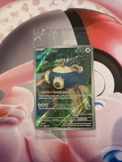 Snorlax Illustration Promo Sealed Pokemon 151 Pokemon Center Stamped 051 - Image 1