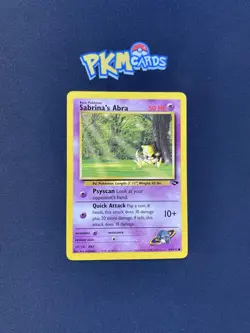 Pokemon TCG Sabrina's Abra Gym Challenge 94/132 Regular LP. - Image 1