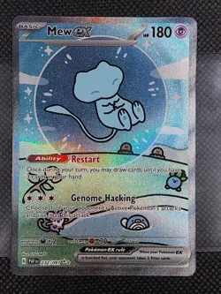 Pokemon TCG Lot Of 2 Mew EX 232/091 SV-Paldean Fates - Image 2