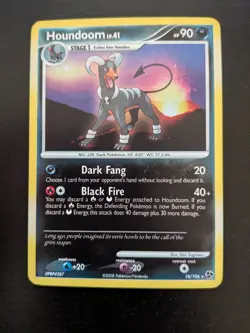 Houndoom Lv. 41 Reverse Holo Great Encounters 18/106 Pokemon NM - Image 1