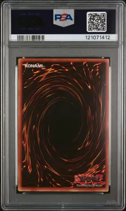 2002 YU-GI-OH! STARTER DECK: KAIBA #001 BLUE-EYES WHITE DRAGON PSA 8 - Image 2