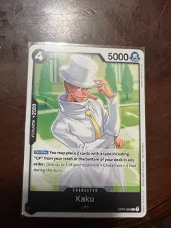 Kaku (Tournament Pack 2025 Vol. 1) OP07-080 One Piece Promotion Cards Regular - Image 1