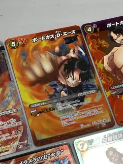Portgas D Ace - Bundle of 7 - One Piece Miracle Battle Carddass Card Japanese - Image 3